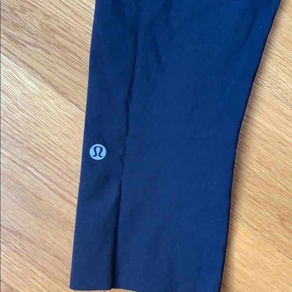 Lululemon Fast and Free Crops Black - Picture 5 of 6